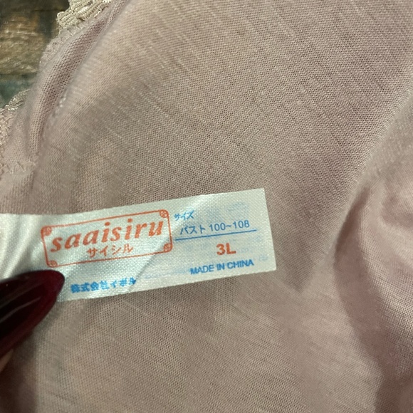 Y2K Japanese Floral Lace Bralette EUC - Picture 14 of 15